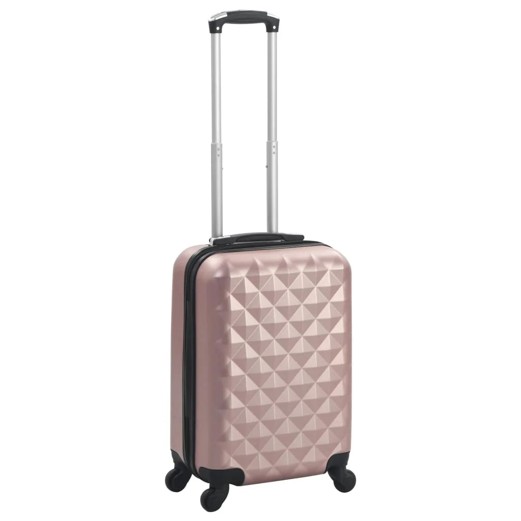 Andoer parcel,Internal 21.7"  Rose Abs Dimensions Abs Shell  8.7" Locks And Shell Castors Suitcase Shell Bussiness 21.7"  14.2" 1106442a WithLocks Vidaxl With