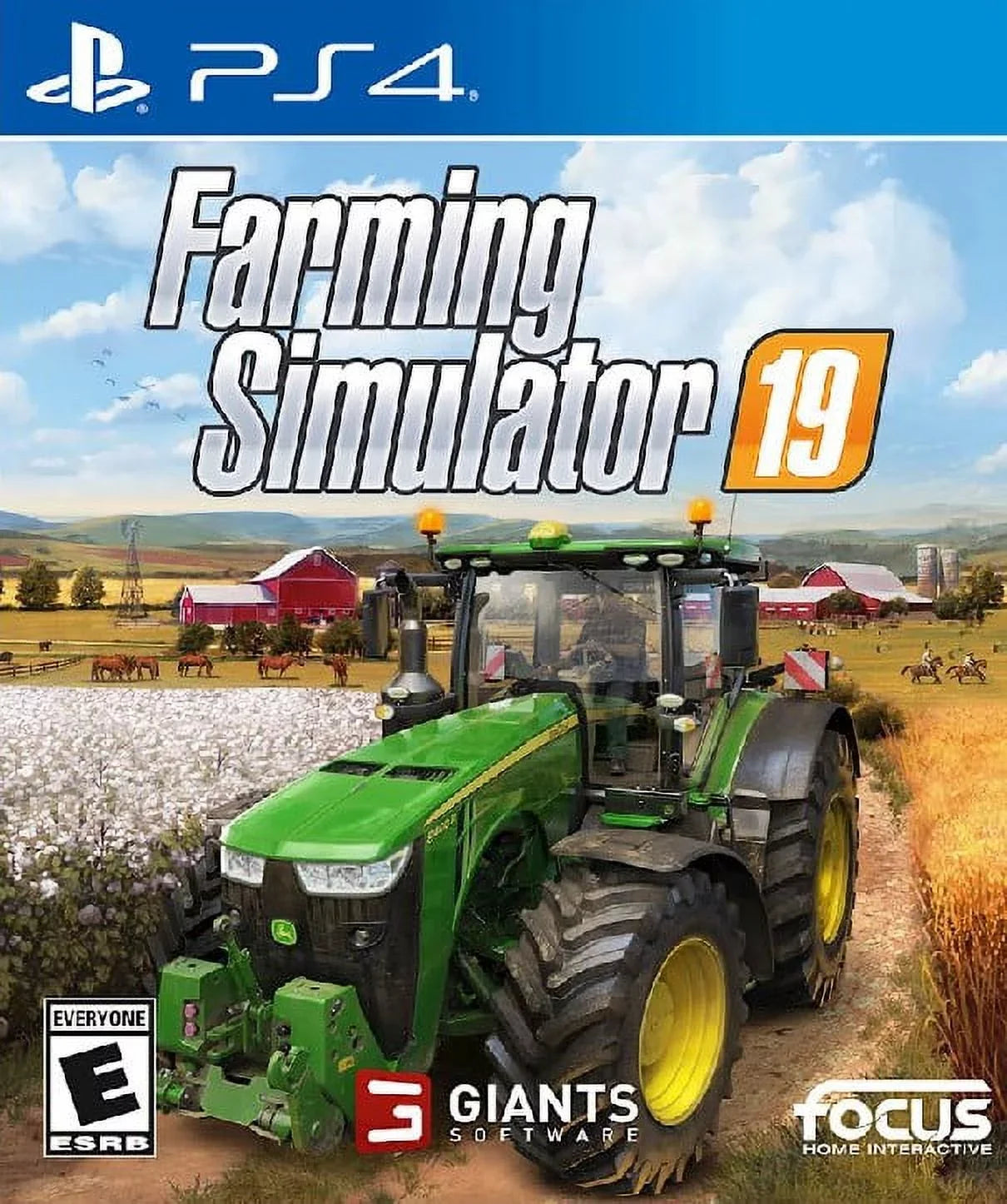 Restored Farming Simulator 19 (Playstation 4, 2018) (Refurbished)