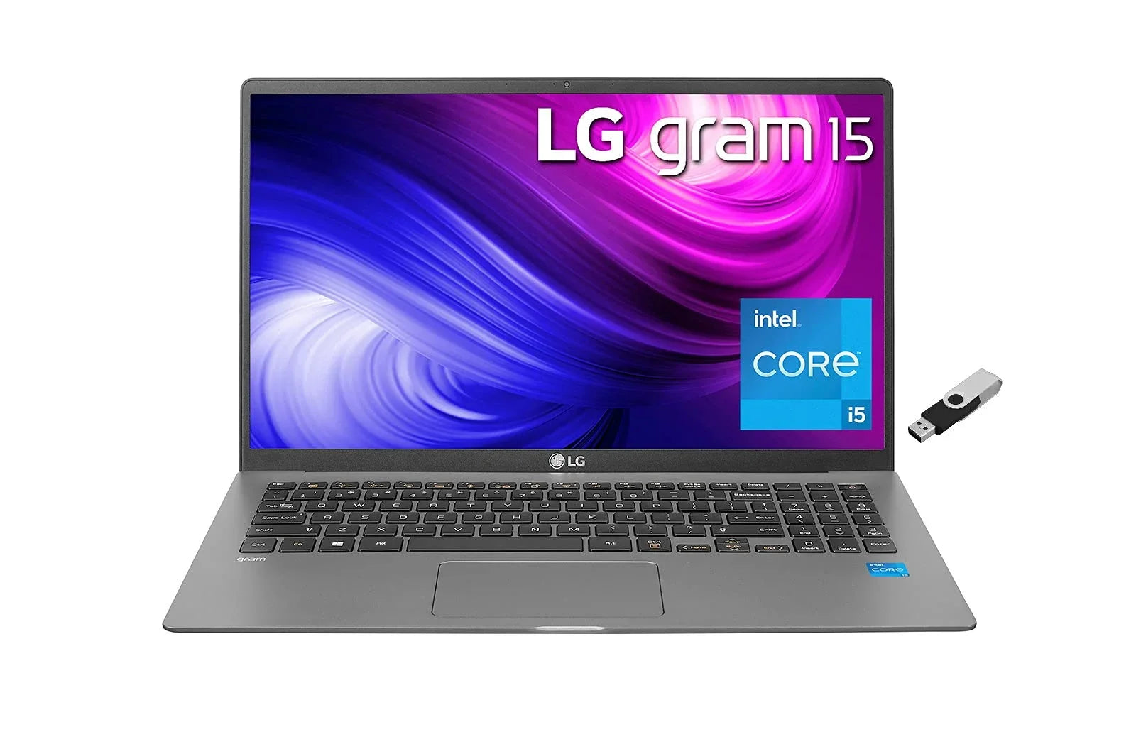 2022 Gram Ultralight Laptop - Full Day Battery - 15.6"   - Intel 11th i5-1135G7-16GB -1TB (512x2) NVMe  - Iris Xe Graphics - Backlit Keyboard -45 Win 10 w/ 32GB