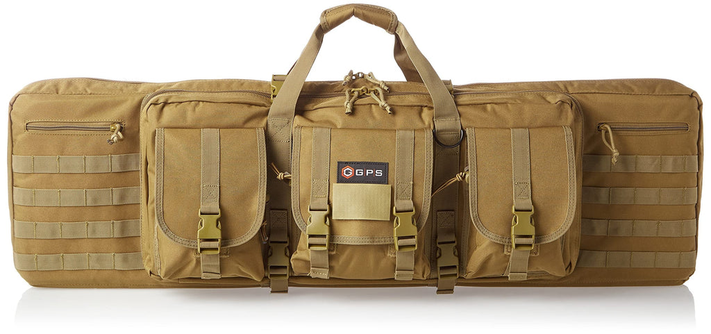 Double Rifle Case Flat Dark Earth 600D Polyester 42   1