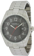 Caravelle New York Stainless Steel Mens Watch 43B134