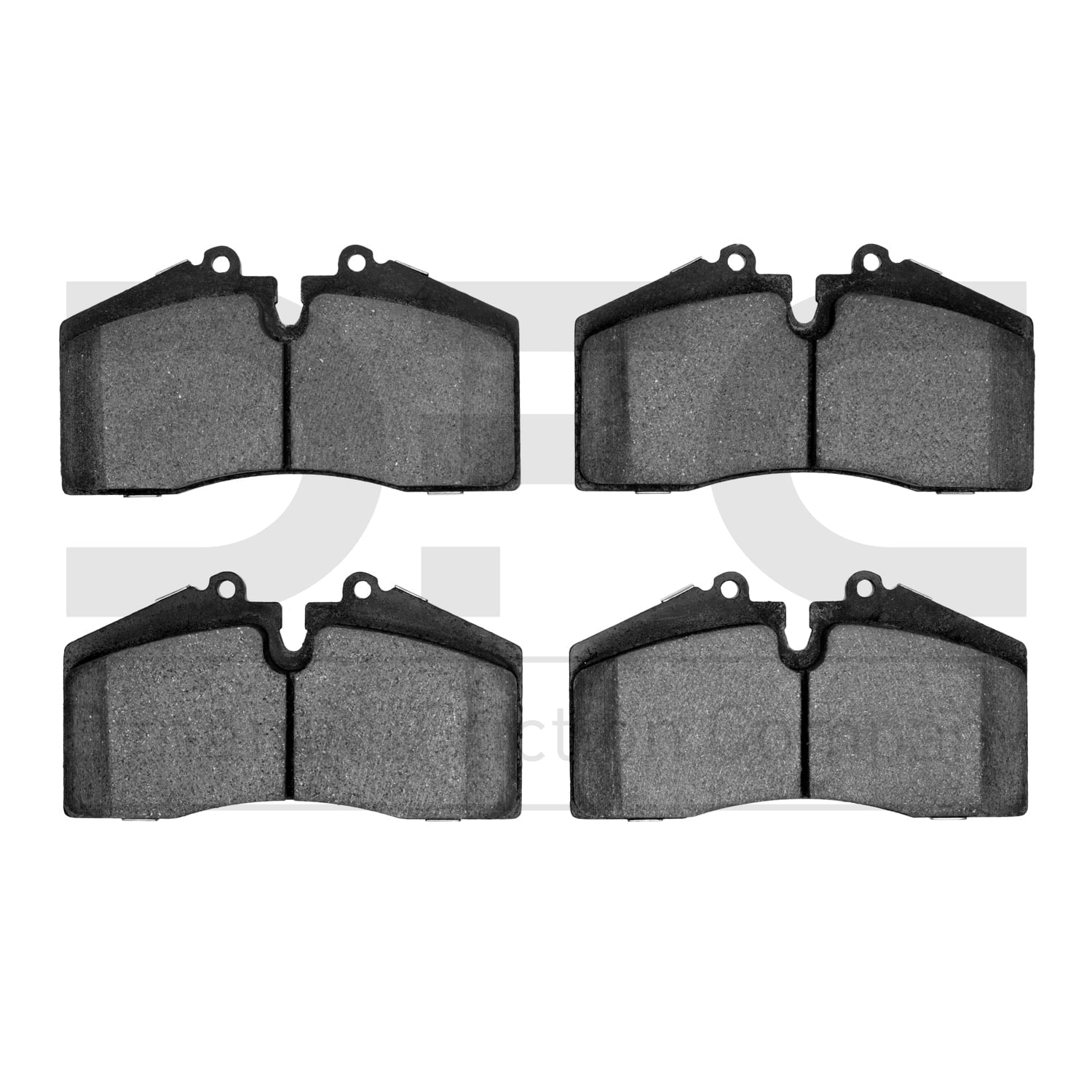Dynamic Friction Company 5000 Advanced Brake Pads - Low Metallic 1551-0609-00-Front or Rear Set For 1986-1991 Porsche 928, 1990-1991 Porsche 944, 1991-1998 Porsche 911
