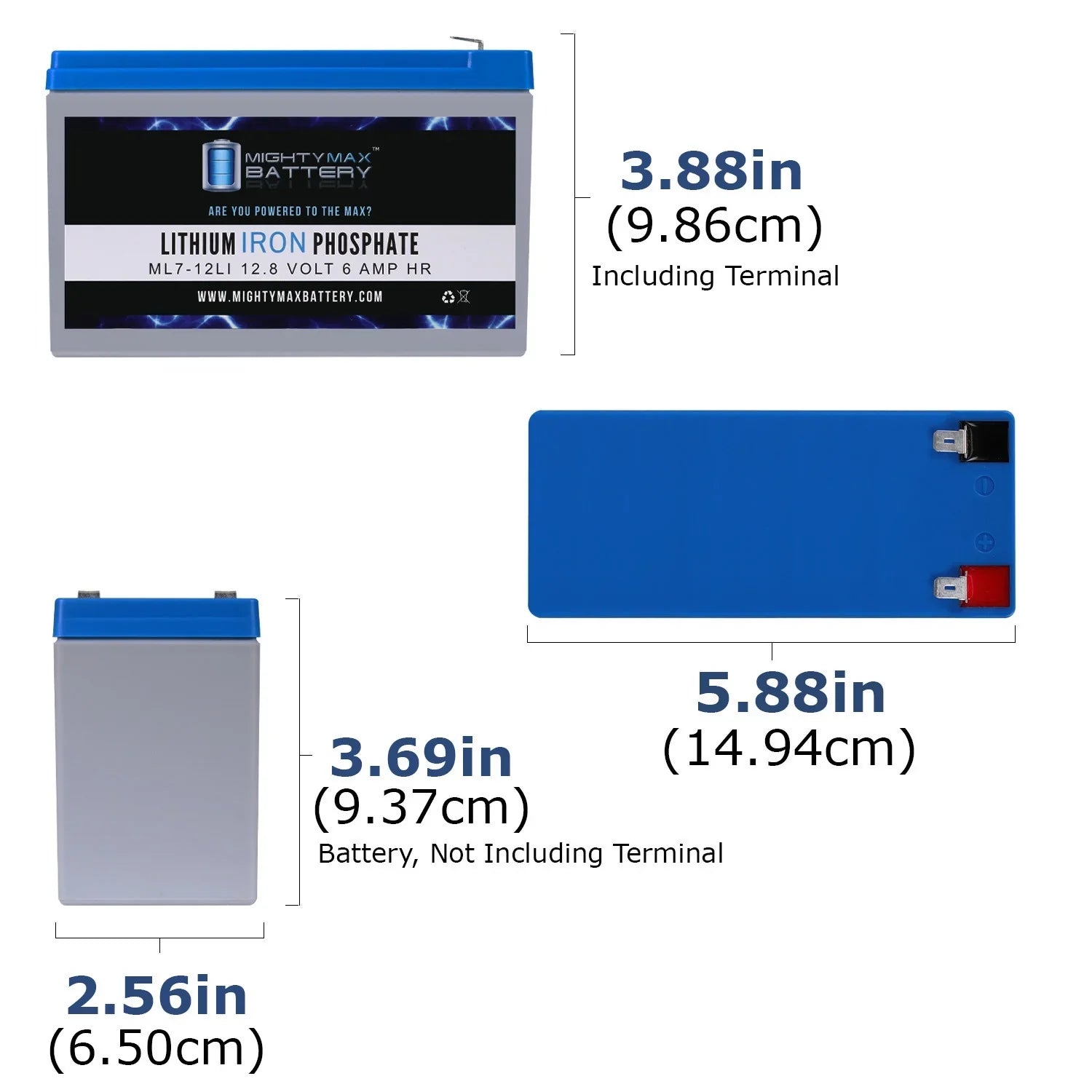 12V 7AH Lithium Replacement Battery for Sea-Doo Dolphin