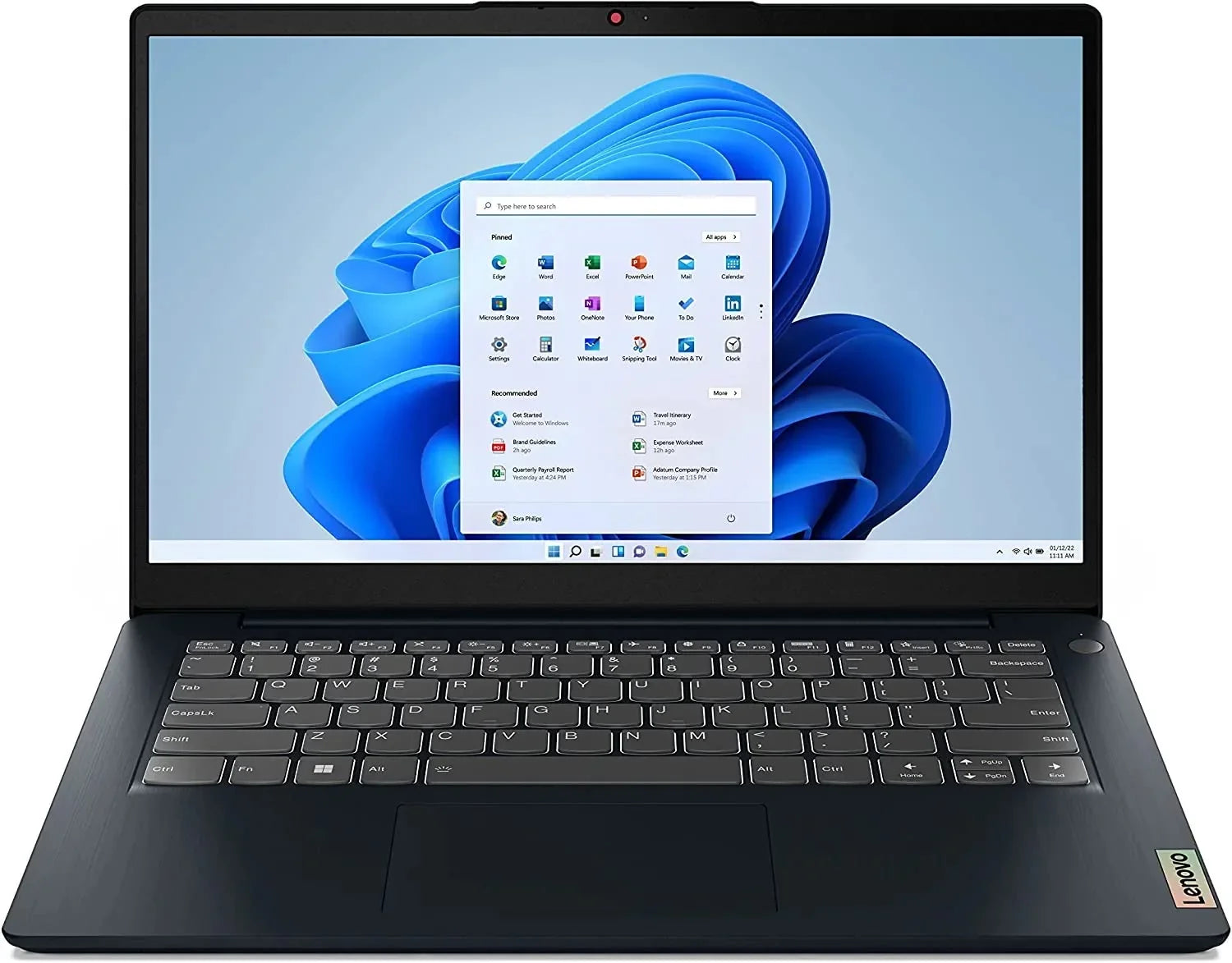 Lenovo 2022 IdeaPad 3 14"  Laptop 10-Core 12th Intel Core i5-1235U Iris Xe Graphics 16GB  512GB NVMe  Fingerprint Reader Backlit Keyboard WiFi 6 Windows 10 Home w/  32GB