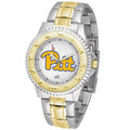 White Pitt Panthers Competitor Two-Tone Watch