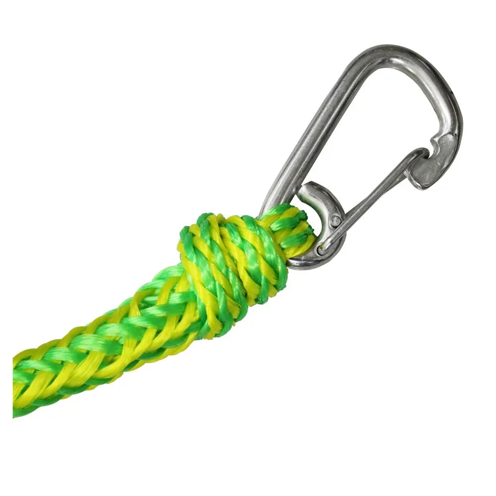 Extreme Max 3006.3132 BoatTector  Dock Line Value 2-Pack - 9 Ft., Green and Yellow