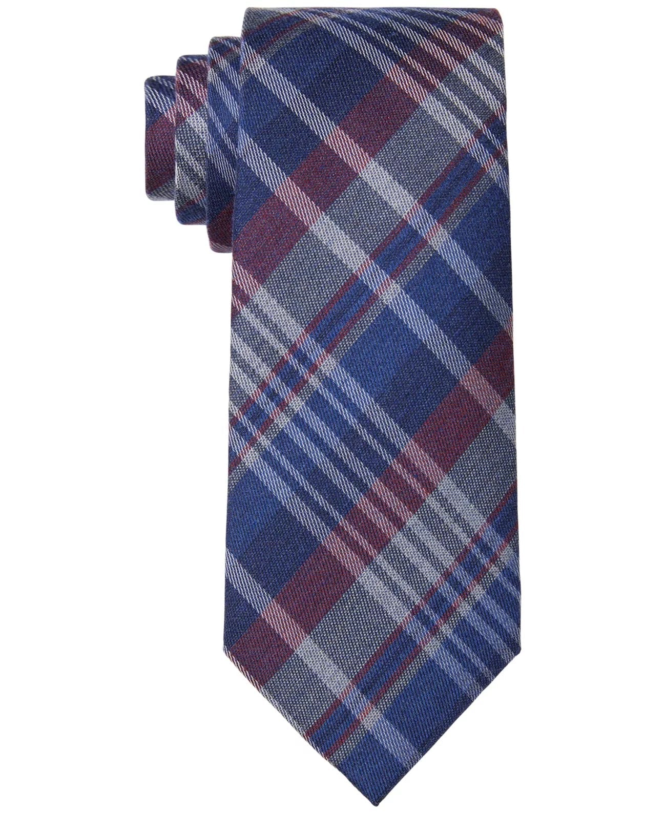 Tommy Hilfiger Men’s Fancy Boston Check Tie, Navy