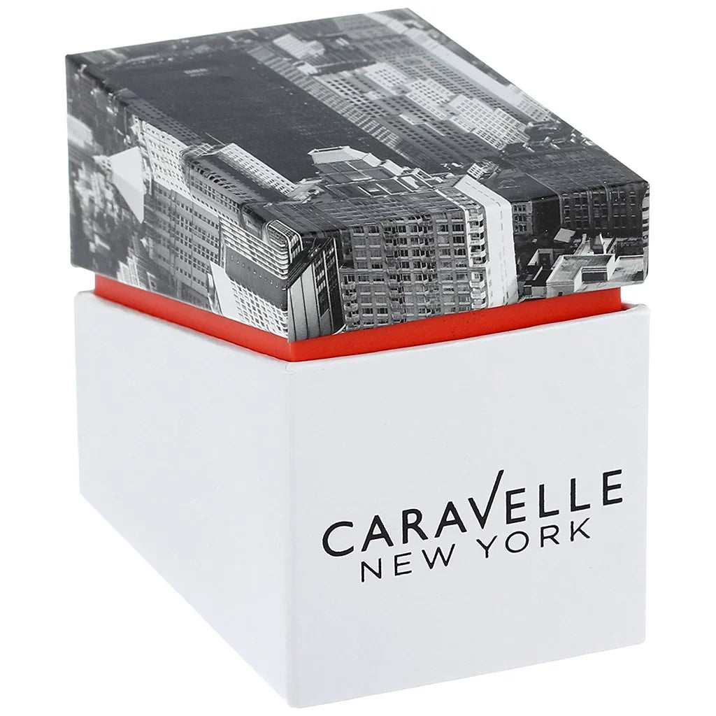 Caravelle New York Stainless Steel Mens Watch 43B134
