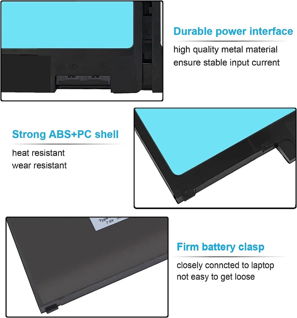 829MX Battery 60Wh for Dell Latitude 5300  5310  7300  7400 , 5300 5310 2-in-1 Laptop          5VC2M 05VC2M 0829MX