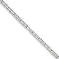 14k White Gold Diamond Fancy Bracelet. Carat Wt- 1.02ct