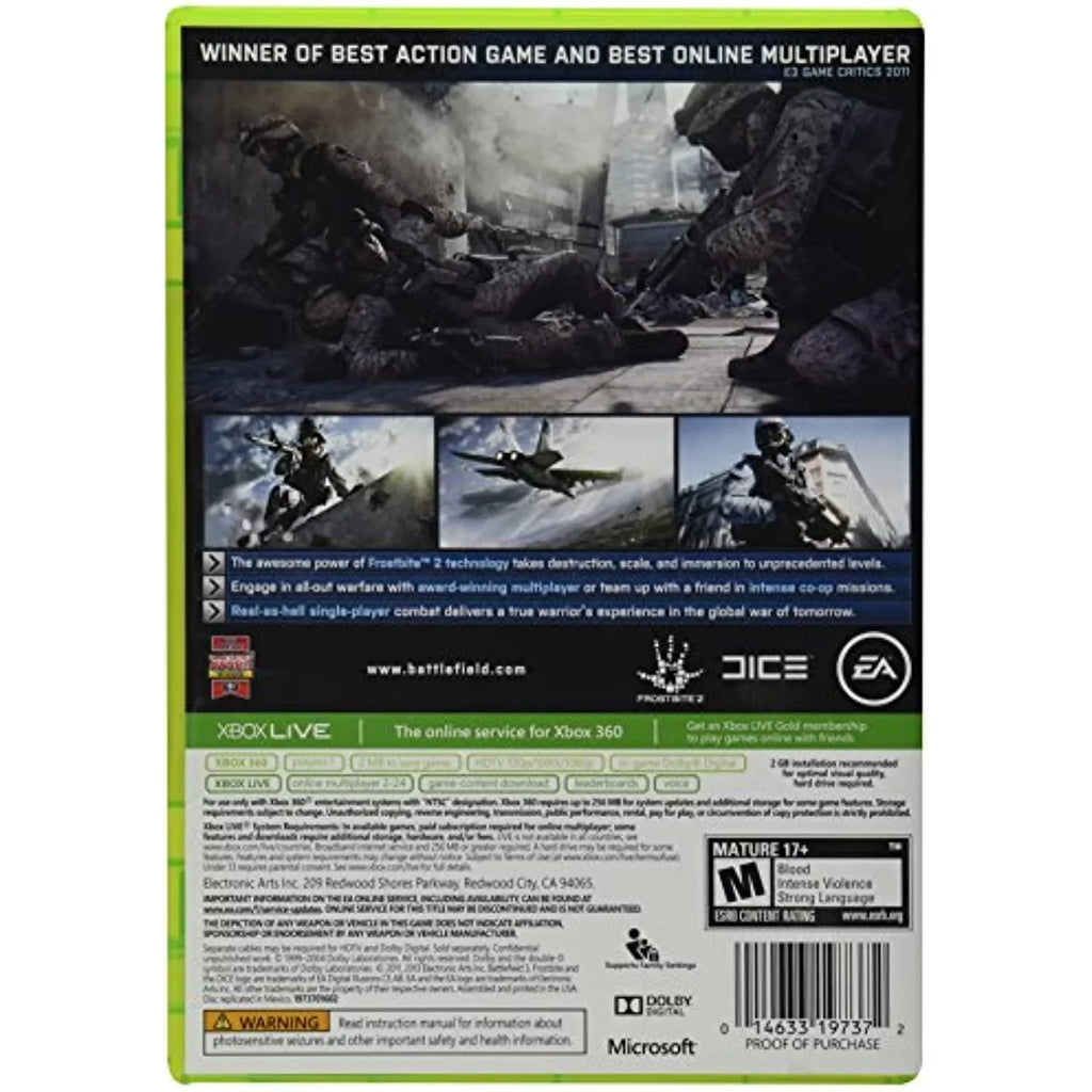 Battlefield 3 - Xbox 360