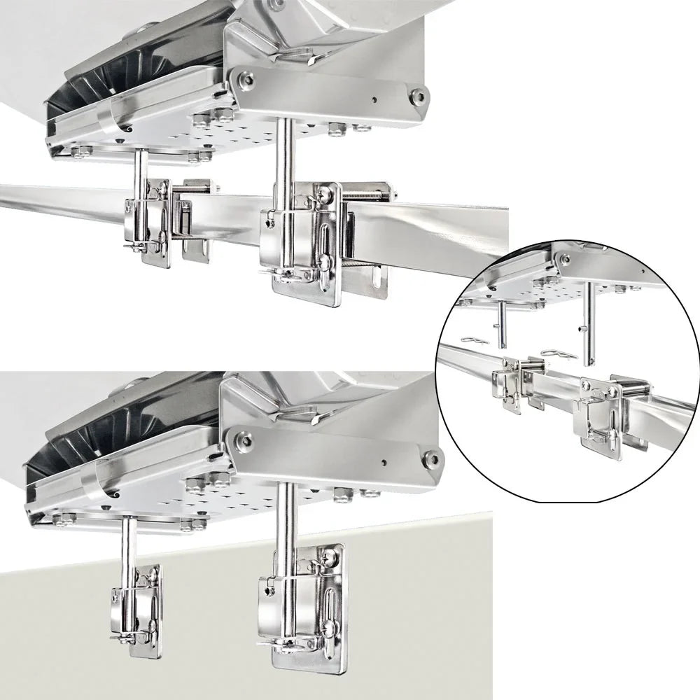 Magma Products, -540 Dual Square RailVertical Surface Mount, Multi, One Size