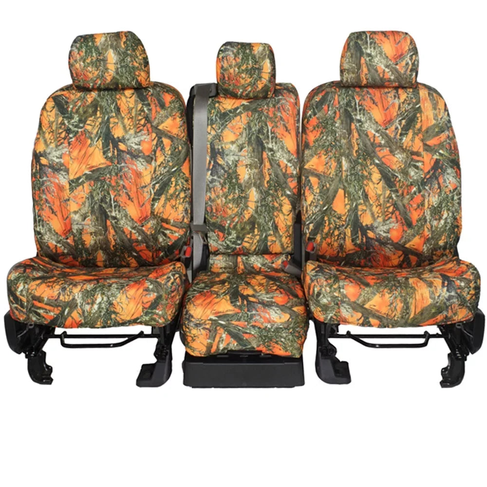 CalTrend Front  Seat Covers for 1994-1997 Toyota Land Cruiser - -72KA  Insert and Trim