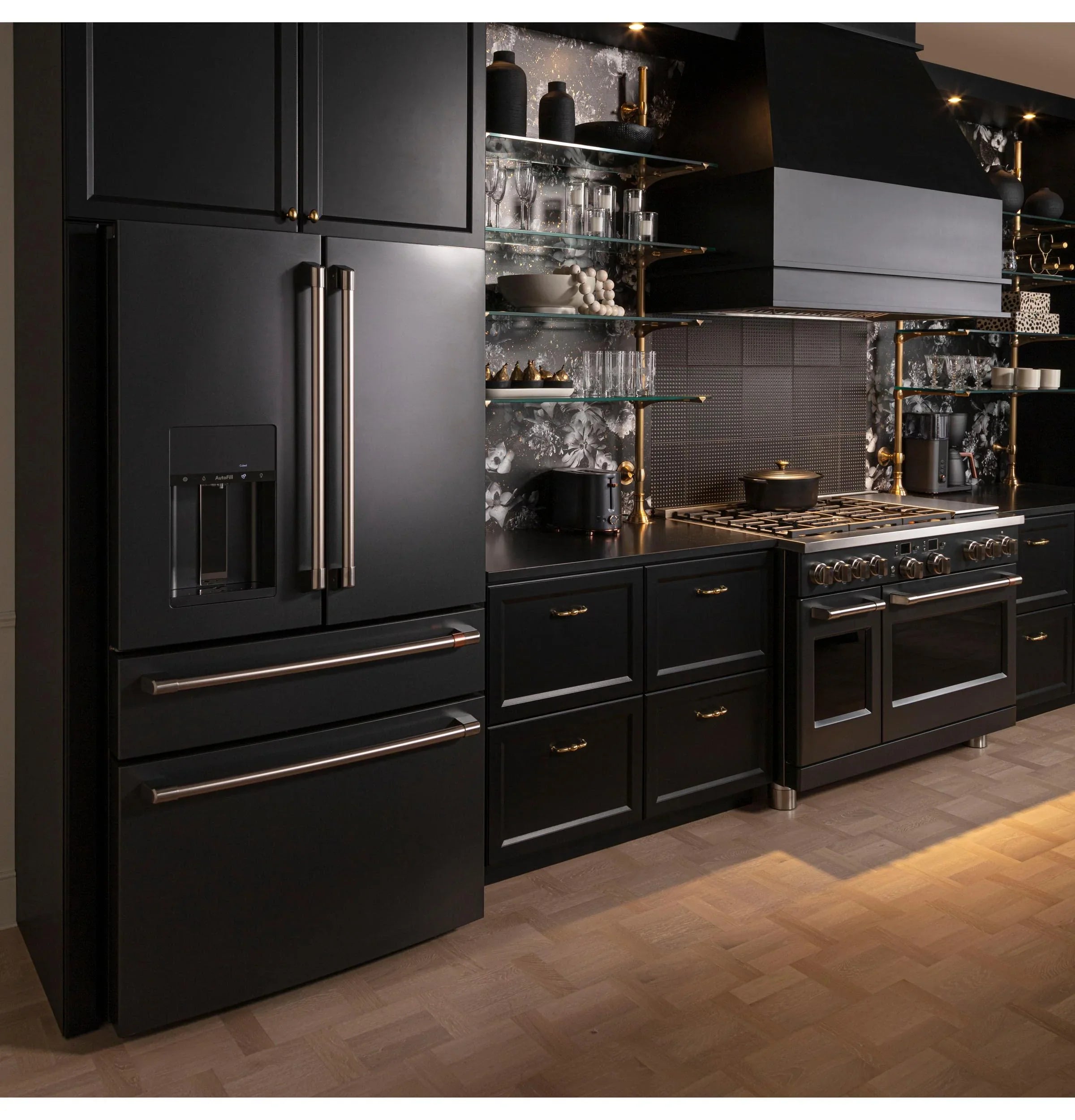 Cabinet Insert Smart Range Hood with 4-Speed/610  Blower, Electronic Backlit Controls,  Lighting