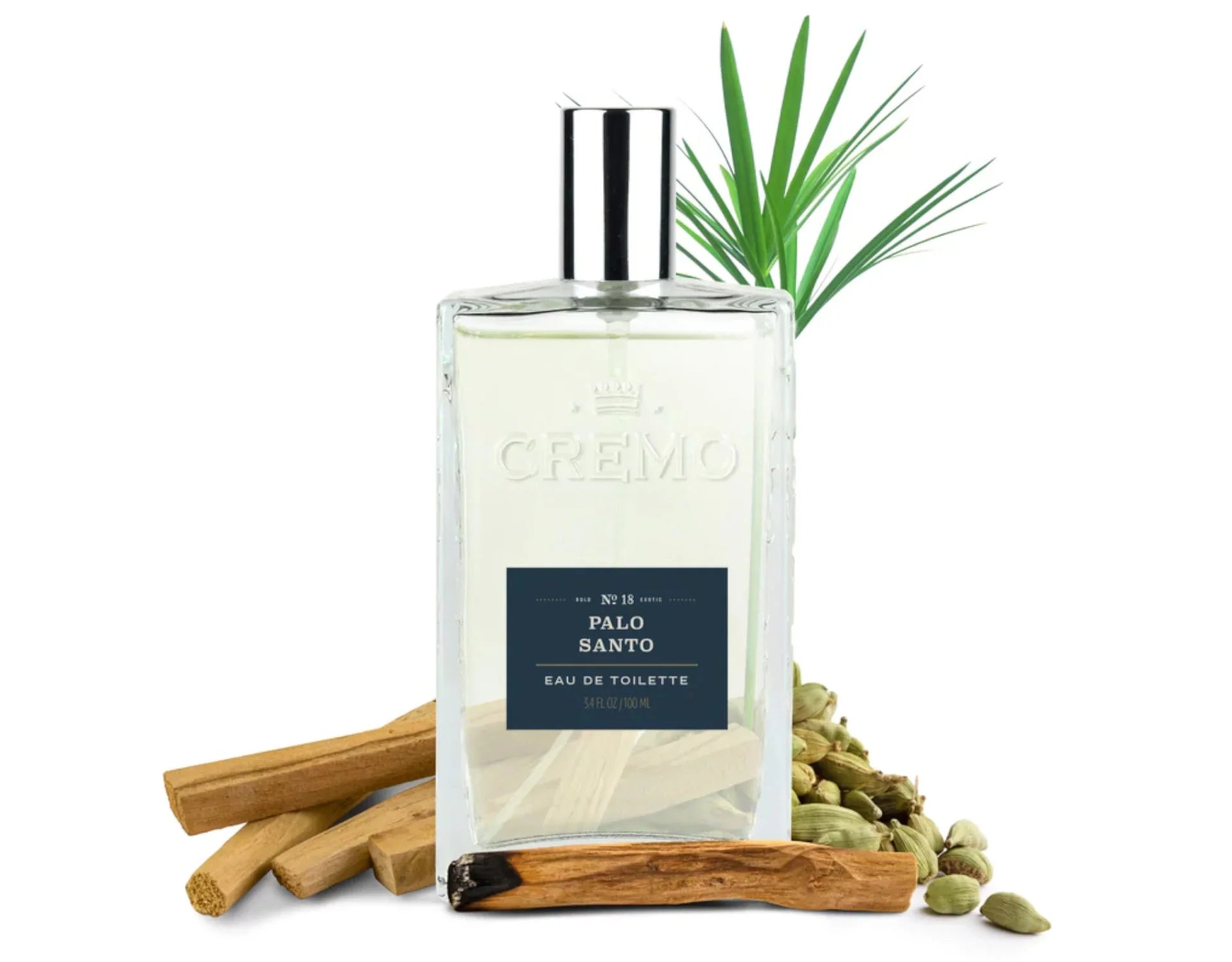 Cremo Reserve Collection For Men Cologne No. 18 Palo Santo, 3.4 Fl. Oz. - Pack of 2