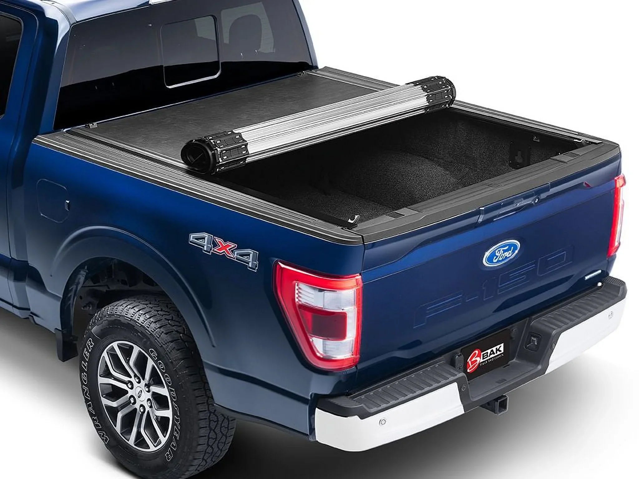 by RealTruck Revolver  Hard Rolling Truck Bed Tonneau Cover | 39329 | Compatible with 2015 - 2020 Ford -150 5' 7" Bed (67.1")