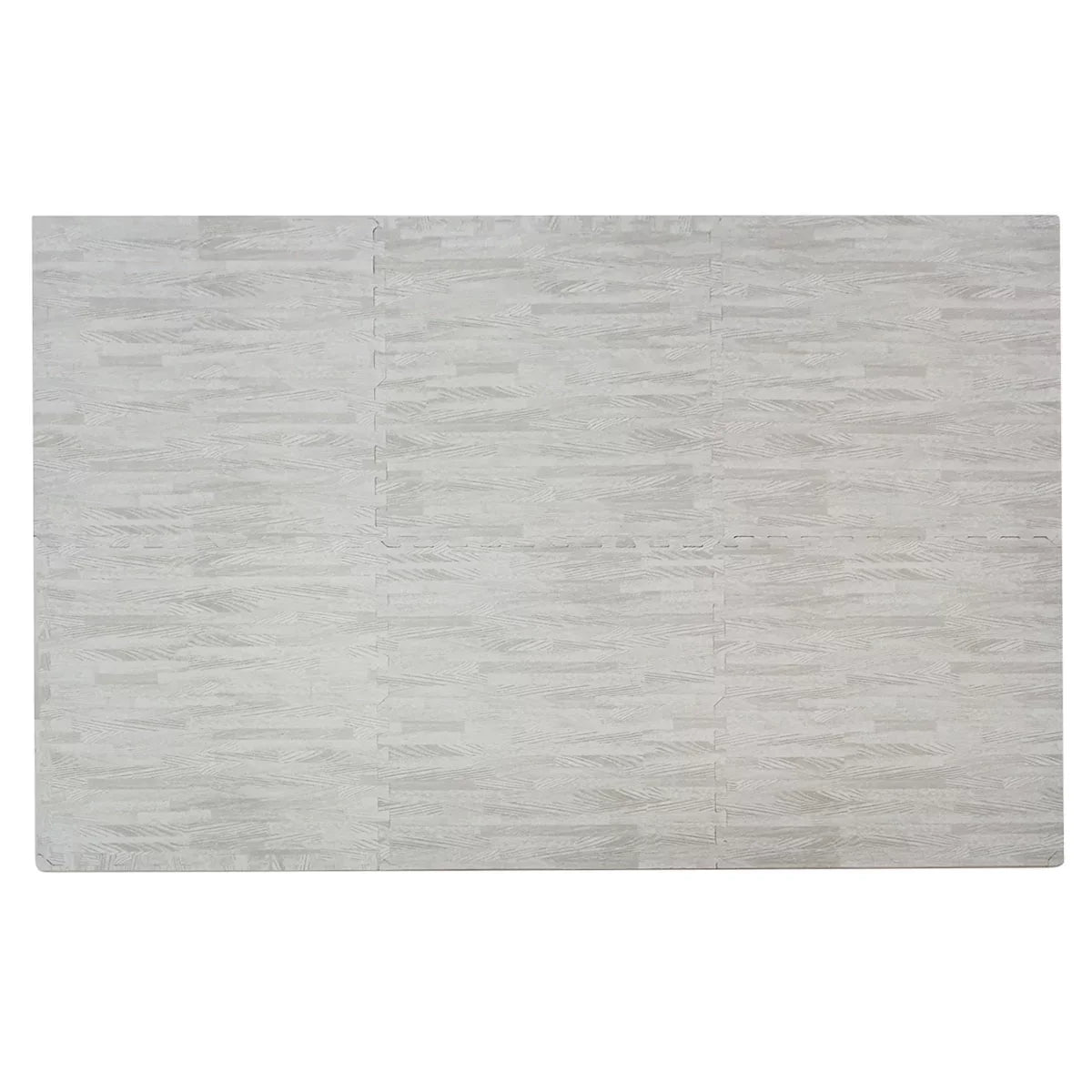 Home Aesthetics 100 Sq. Ft 3/8 Inch Thick Interlocking Foam Mats Flooring, White