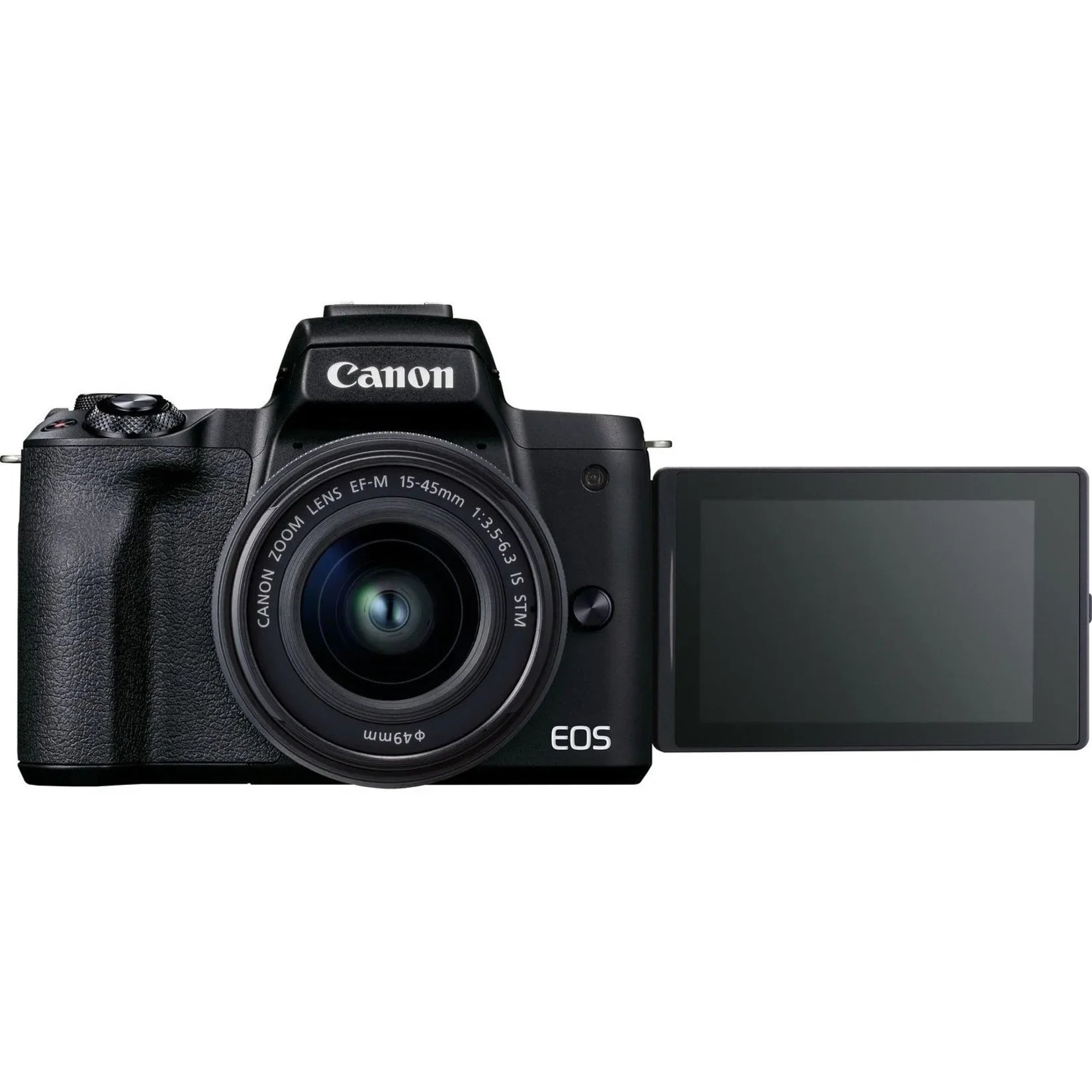 Canon   Mark  24.1 Megapixel Mirrorless Camera with Lens, 0.59", 1.77", Black