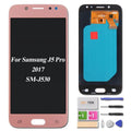 Screen Replacement For  Galaxy  Pro 2017   Display Touch Digitizer Assembly Repair Parts(Pink)