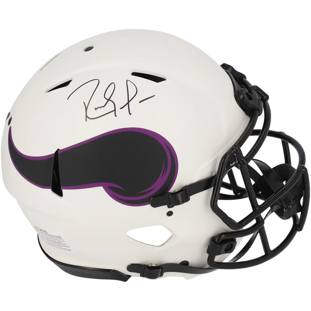 Randy Moss Minnesota Vikings Autographed Riddell Lunar Eclipse Alternate Speed Authentic Helmet
