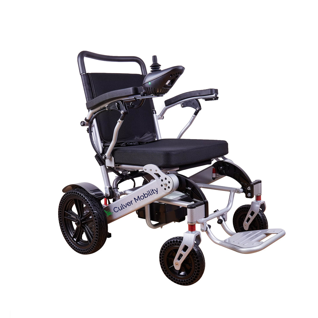 Alton Mobility - Exclusive Lightweight and Foldable Electric Power Wheelchairs 360lbs - 500W - 20 miles -