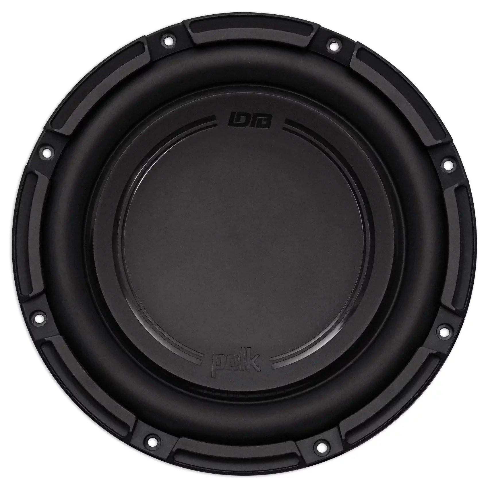 (2) Polk Audio  10” 1050w Single 4-Ohm Car/Marine Audio Subwoofers Subs