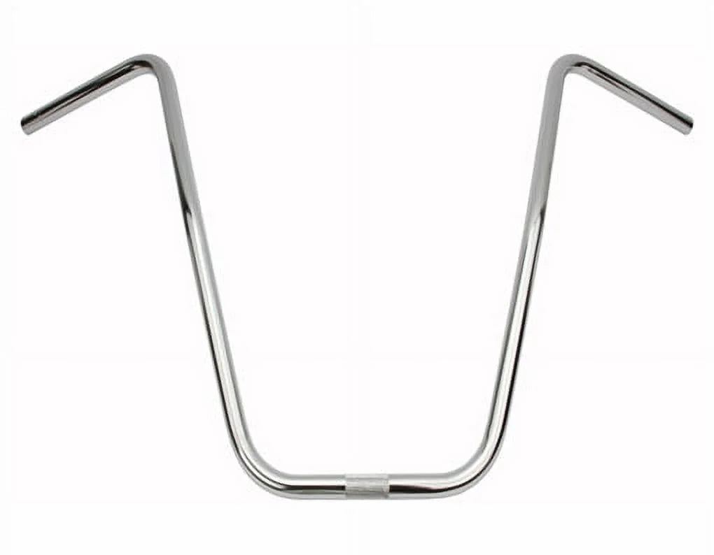 Dyno Style Handlebar 20" 22.2mm Chrome. Bike handle bar, bicycle handle bar, lowrider handle bar, chopper, beach cruiser