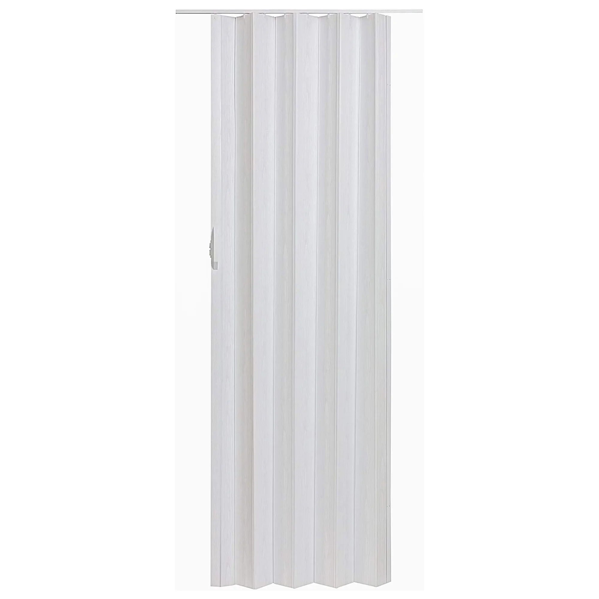 Home Products Via 36" x 80" Vinyl Hinged Single Folding Door, White