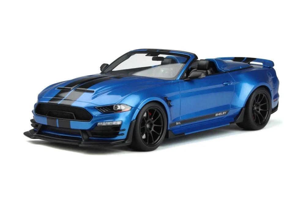 2022 Shelby Super Snake Speedster Convertible, Blue -  Spirit  - 1/18 Scale Resin Car