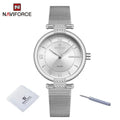 Women Watches Luxury Fashion Diamond Ladies Wristwatches Stainless Steel Mesh Strap Female Quartz Watch Girl Relogio