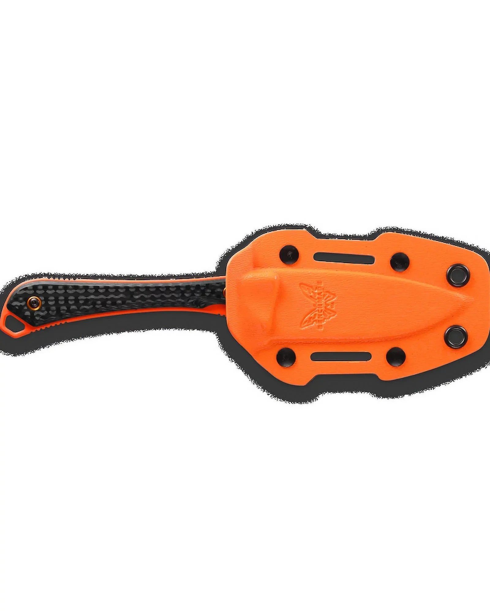 Benchmade Altitude 3.08" Fixed Blade Carbon Fiber Handle Orange Cerakote - 15201OR Knife