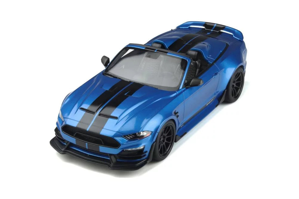 2022 Shelby Super Snake Speedster Convertible, Blue -  Spirit  - 1/18 Scale Resin Car