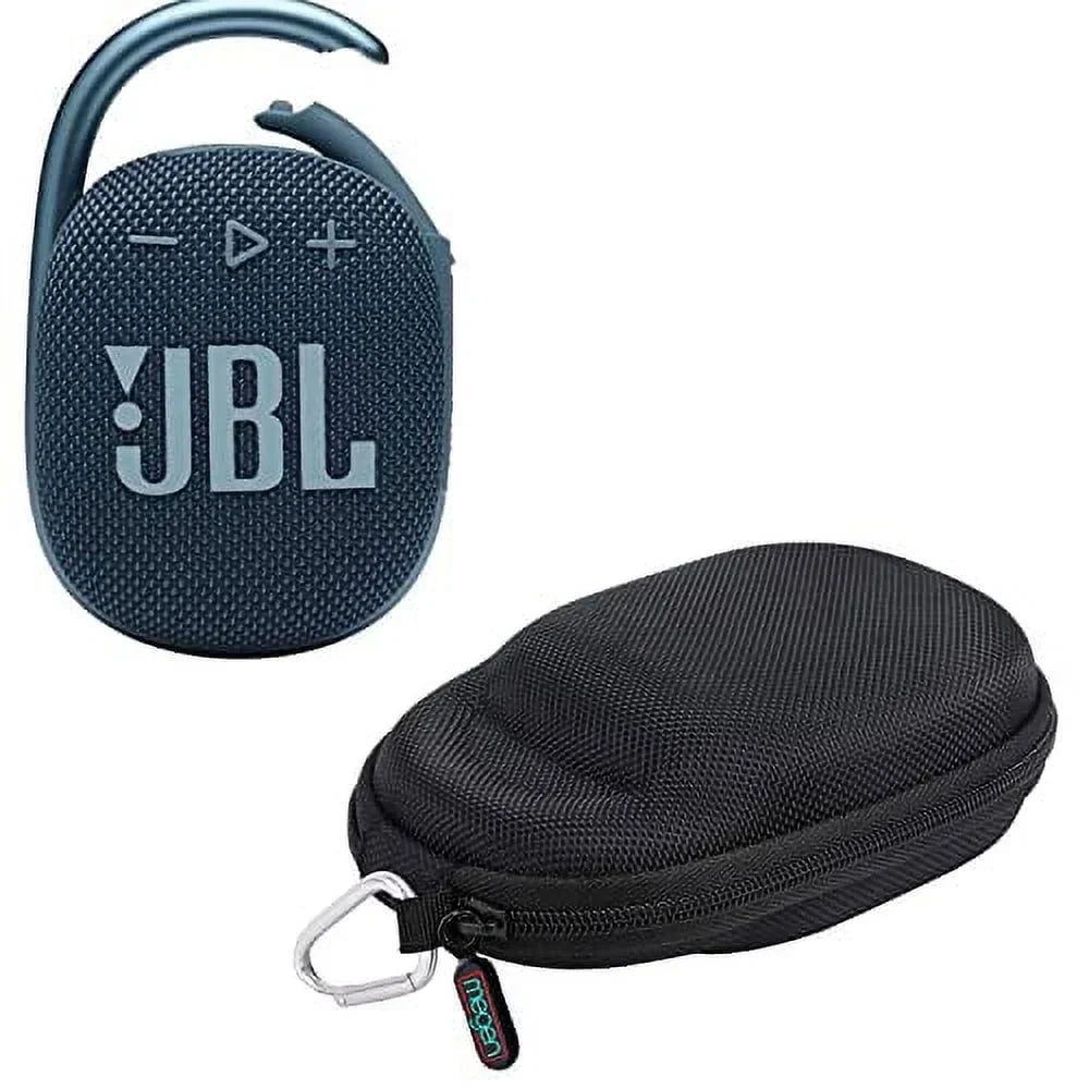 Clip 4 Waterproof Portable Bluetooth Speaker Bundle with Megen Protective Hardshell Case