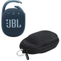 Clip 4 Waterproof Portable Bluetooth Speaker Bundle with Megen Protective Hardshell Case
