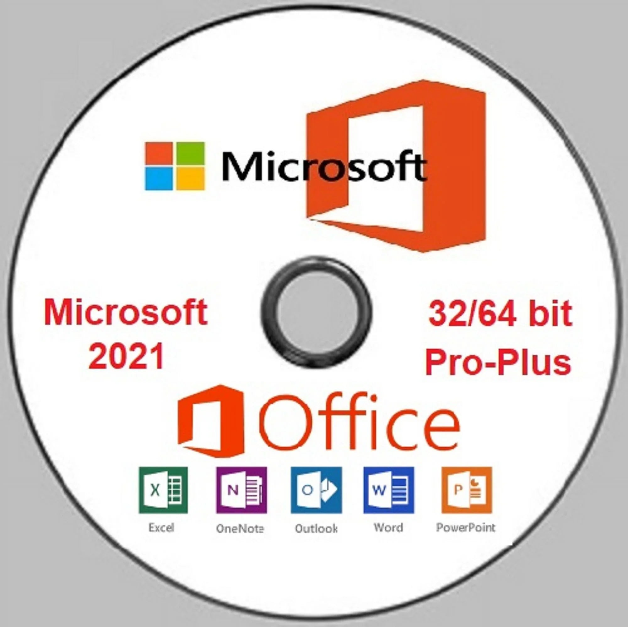 microsoft office 2021 pro plus for windows (key card) with a free dvd(no return is accepted)
