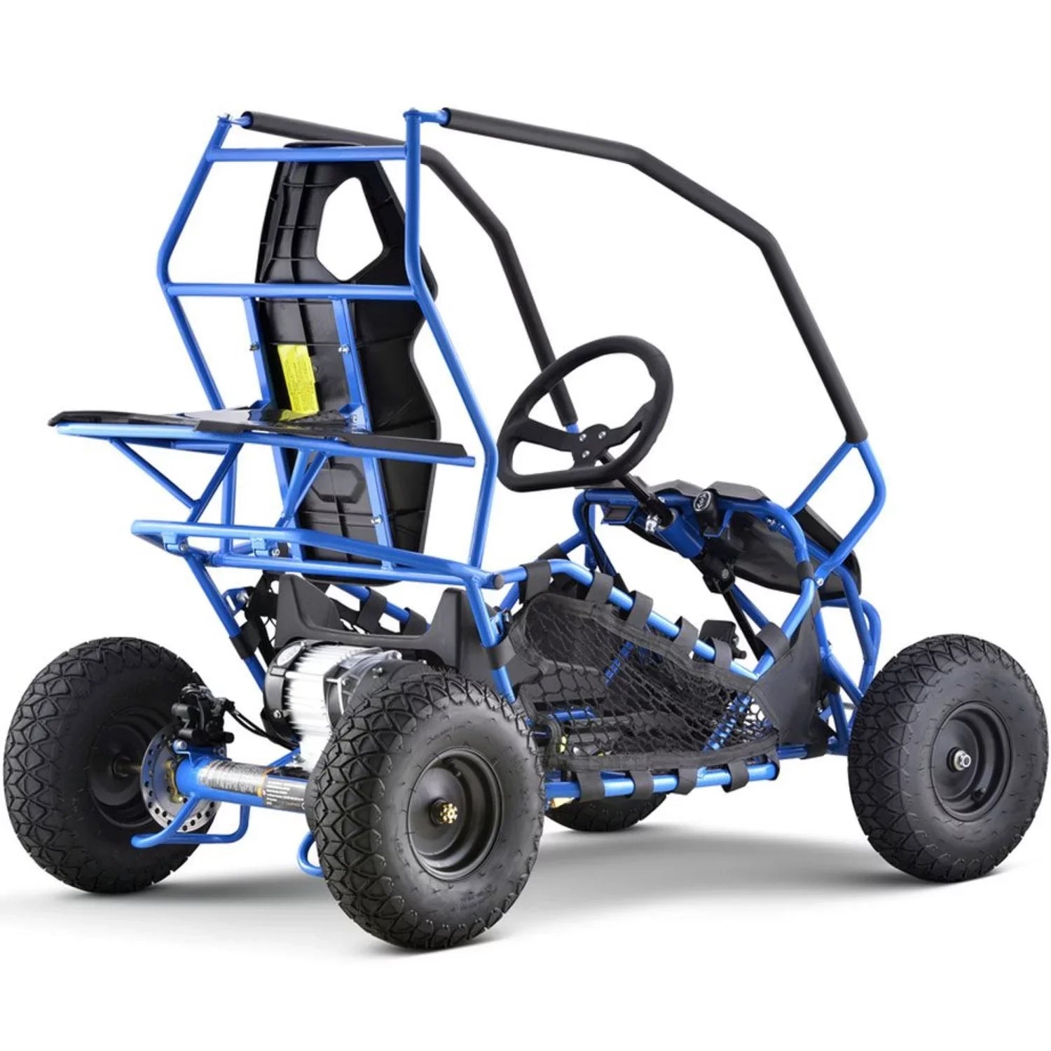 MotoTec Maverick Electric Go Kart 36v 1000w Blue