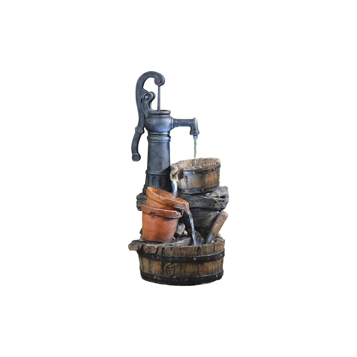 Maykoosh Classic Water Pump Fountain With Led Light