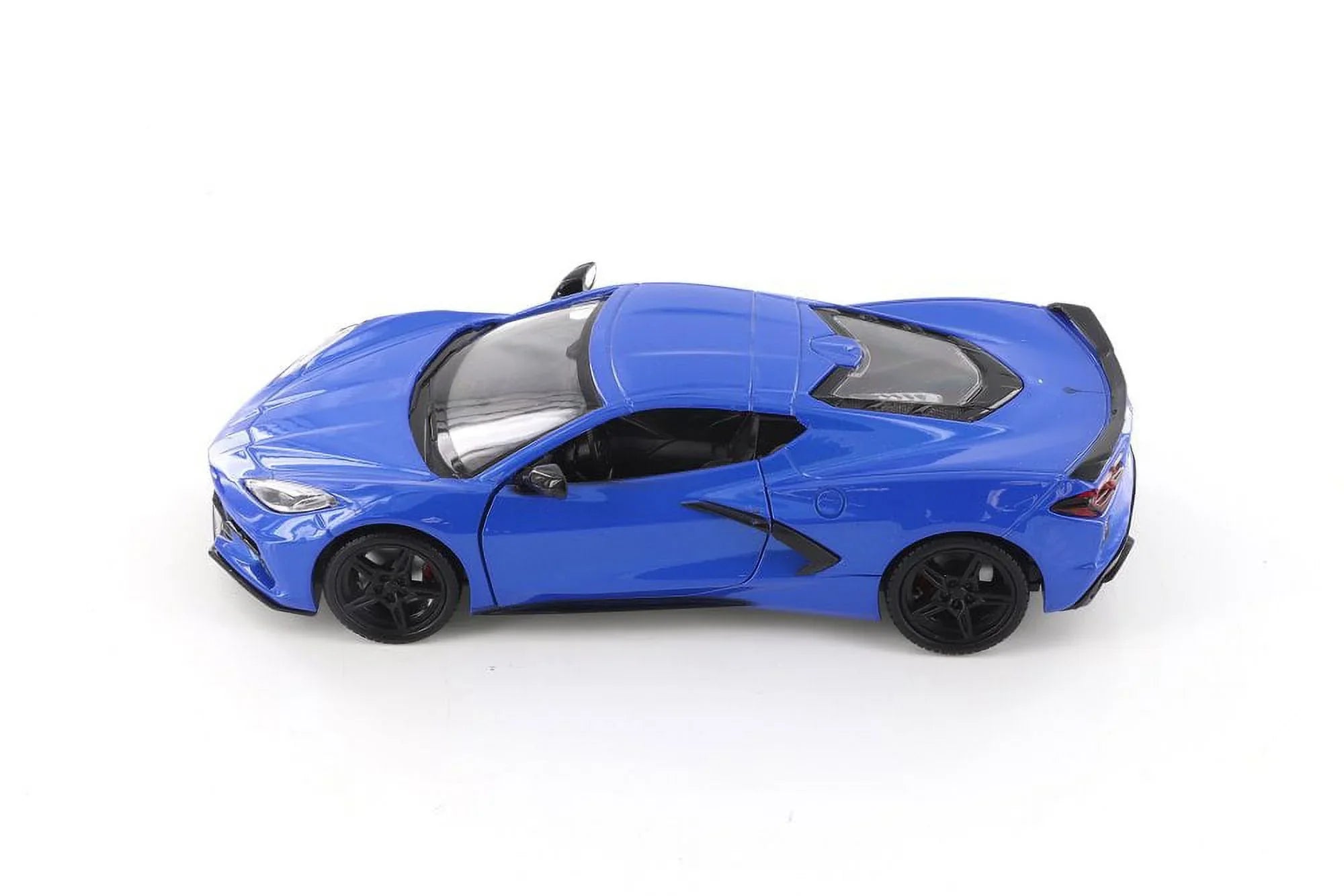 2020 Chevy Corvette  Stingray, Blue - Showcasts 79360/16D - 1/24 scale Diecast Model Toy Car