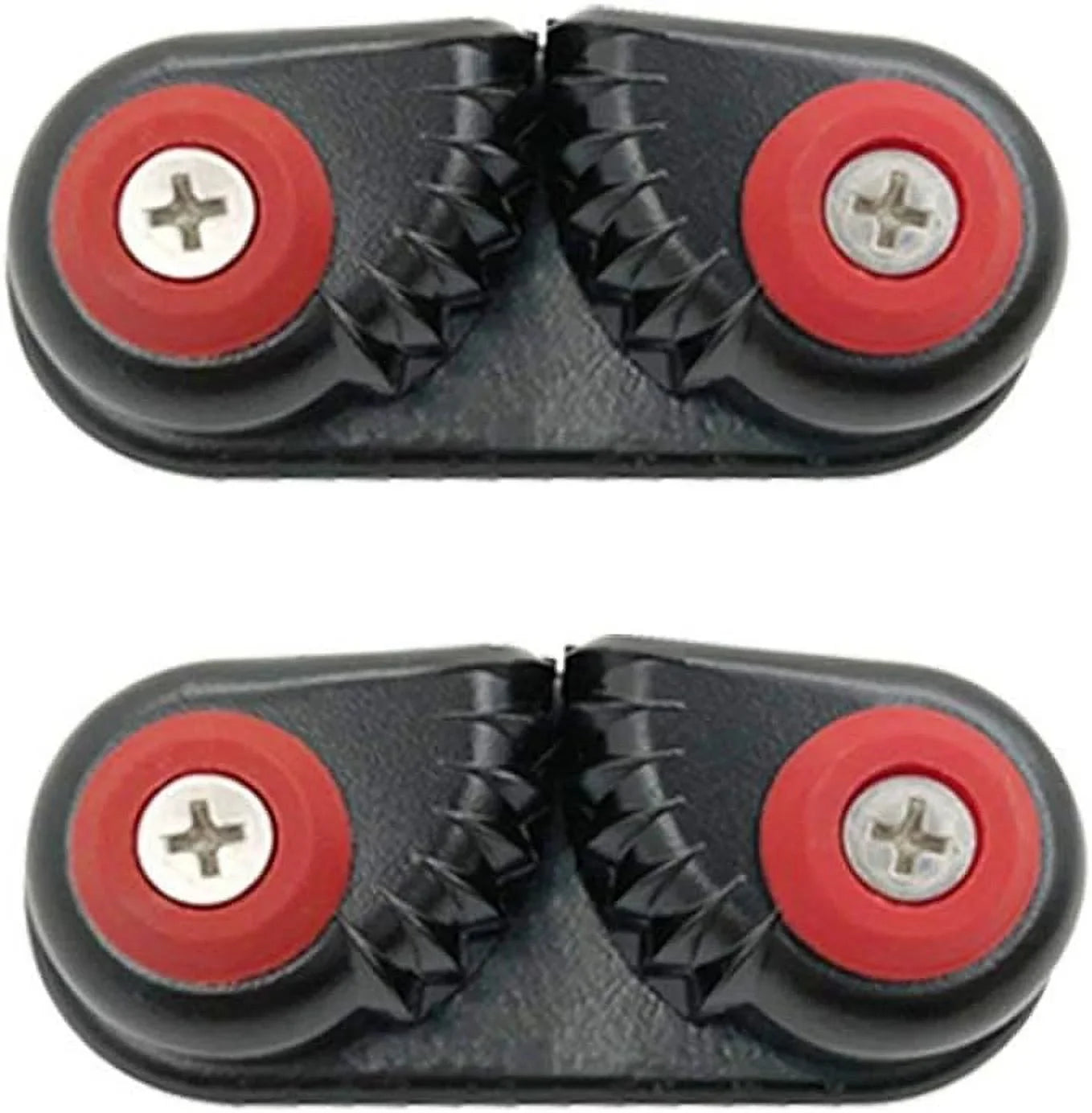 Lixada 2PCS Kayak Cam Cleat Boat Canoe Sailing Boat Dinghy Aluminum Cam Cleats Fast Entry Kayak Cleats