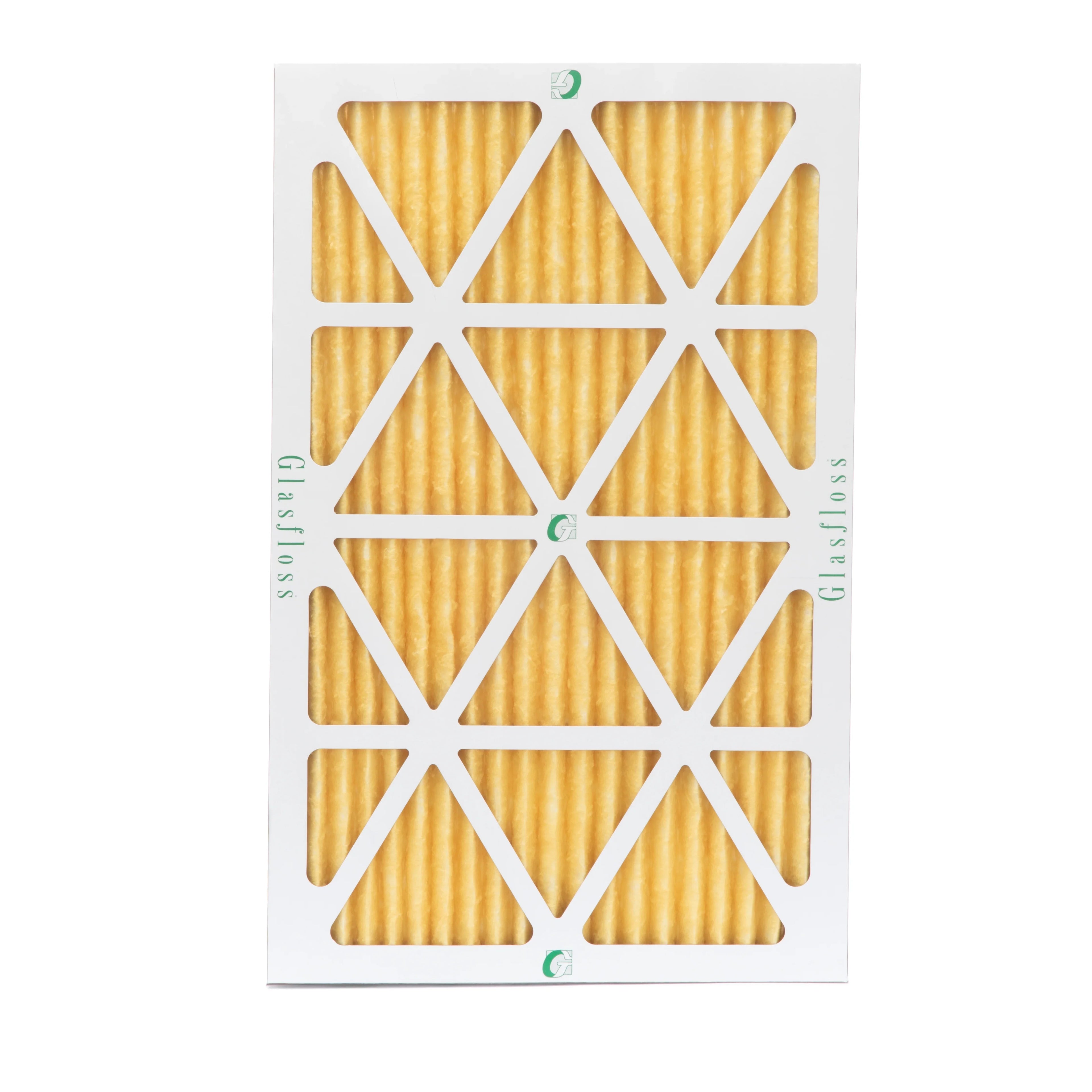 6 Pack of 14x24x1  11 Pleated Air Filters by Glasfloss. Actual Size: 13-1/2 x 23-1/2 x 7/8