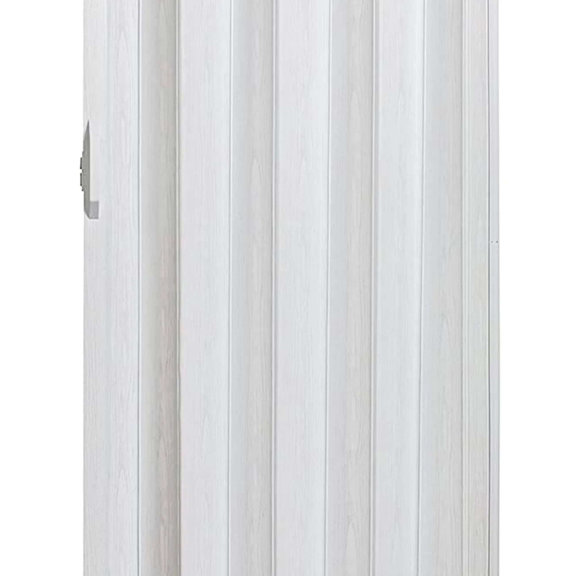 Home Products Via 36" x 80" Vinyl Hinged Single Folding Door, White