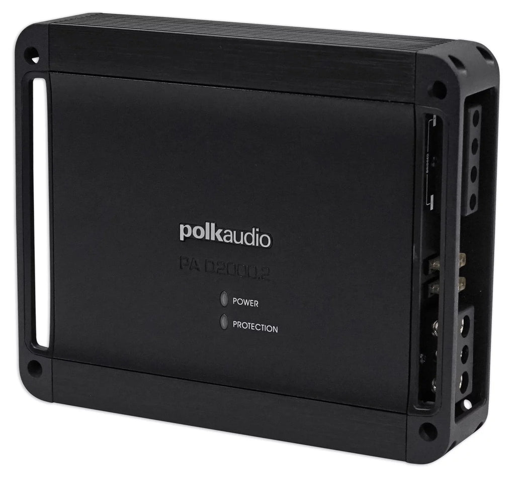 Polk Audio .2 2-Channel 500w Amplifier+Wires+Bluetooth Speaker+Headphones