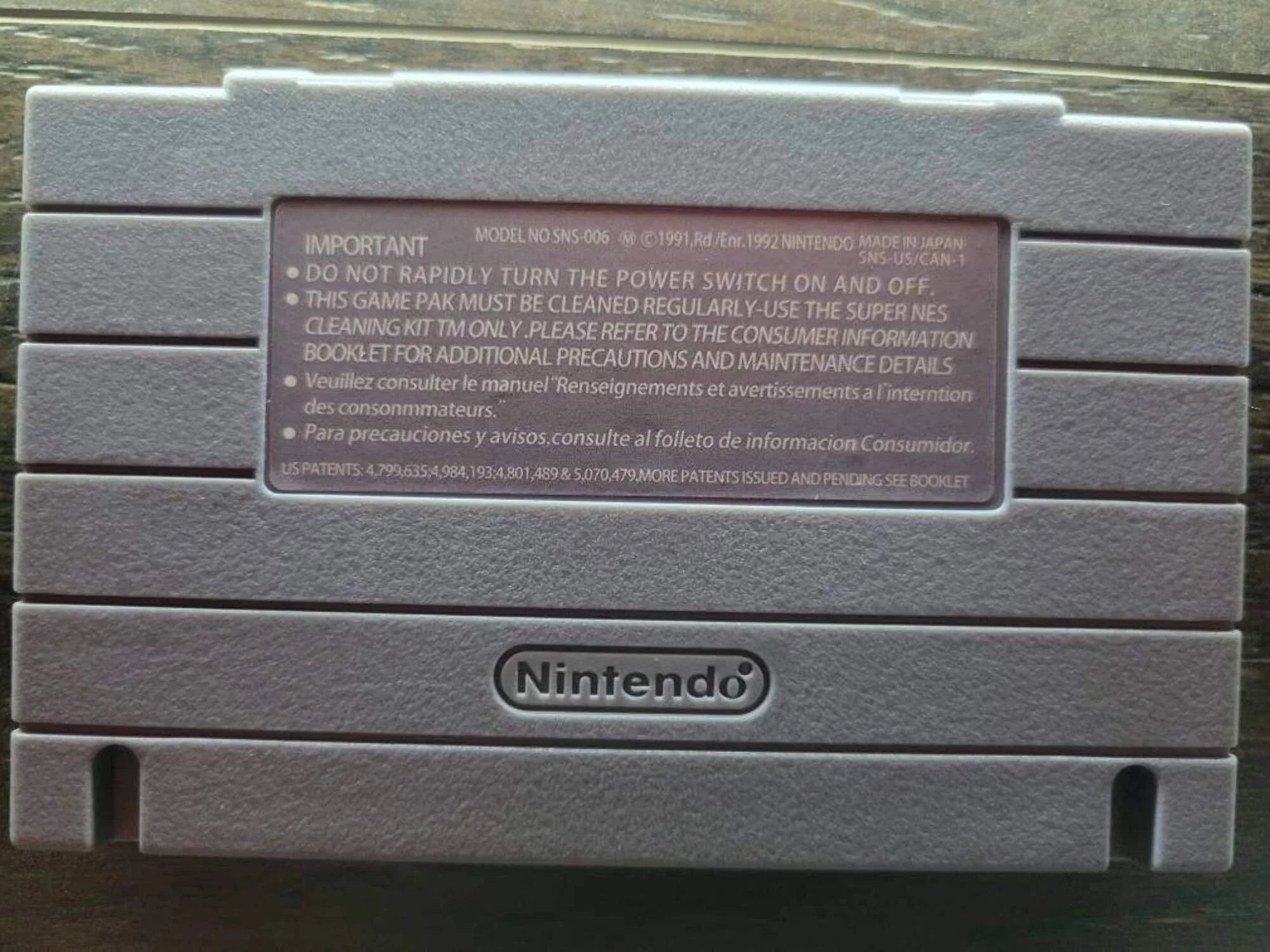 Fire Striker -  - Super Nintendo Ent. System / Cartridge