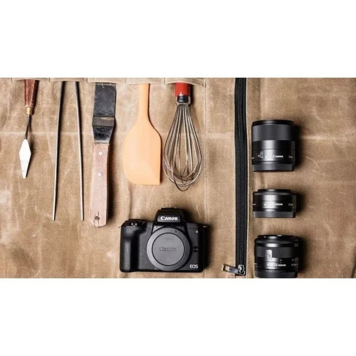 Canon   Mark  24.1 Megapixel Mirrorless Camera with Lens, 0.59", 1.77", Black