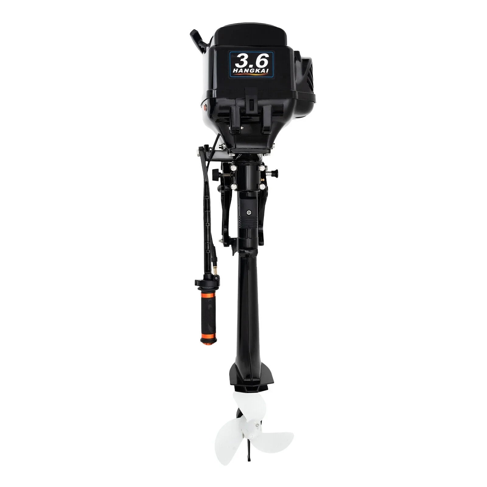 2 Stroke 3.6  Outboard Motor Fishing Boat Engine Water Cooling  Outboard Boat Motor 90cm/35.4in