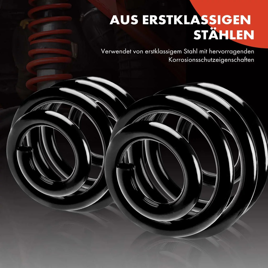 '-Premium 2Pcs Front Suspension Coil Spring Set Compatible with Ford Mustang 2011 2012 2013 2014 3.7L 5.0L, Driver and Passenger Side, Replace# ,