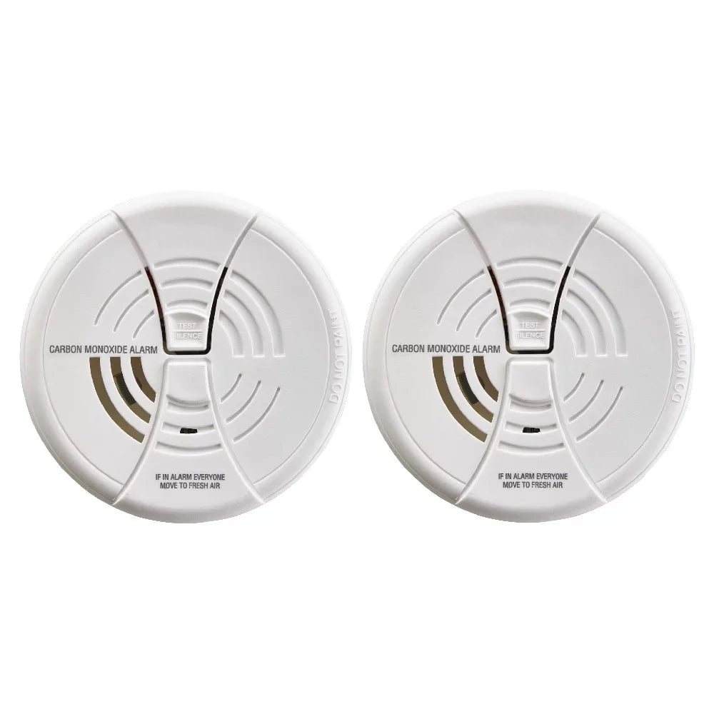 First Alert Carbon Monoxide Detector Alarm, 2 Pack
