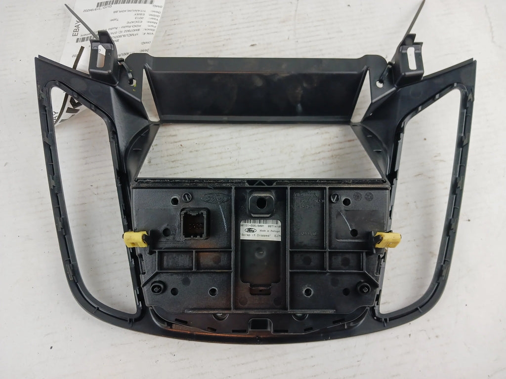 Pre-Owned 2013 Ford Escape Sony Radio Control Panel  (Good)