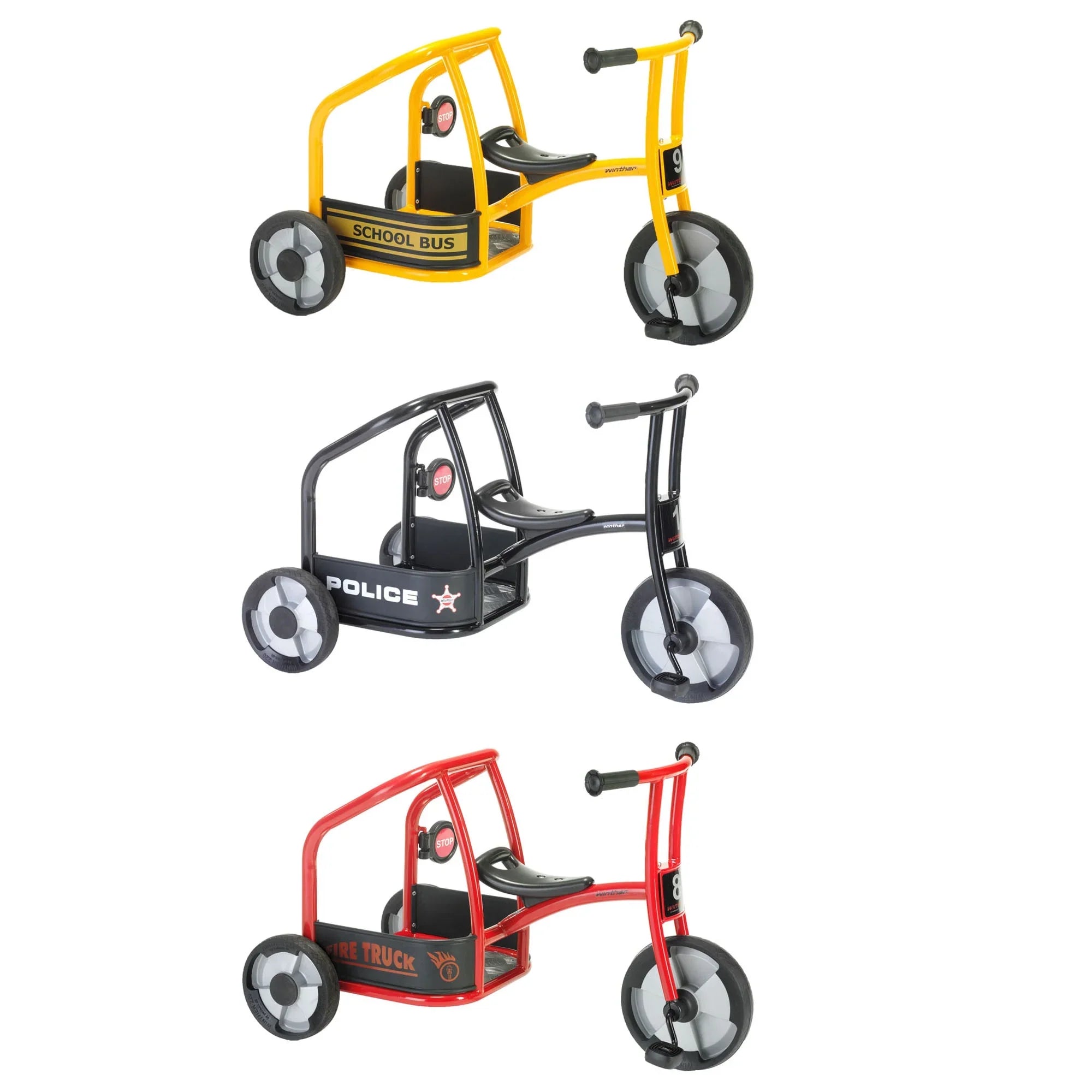 Winther Community Vehicle Pack, Set of 3 Tricycles