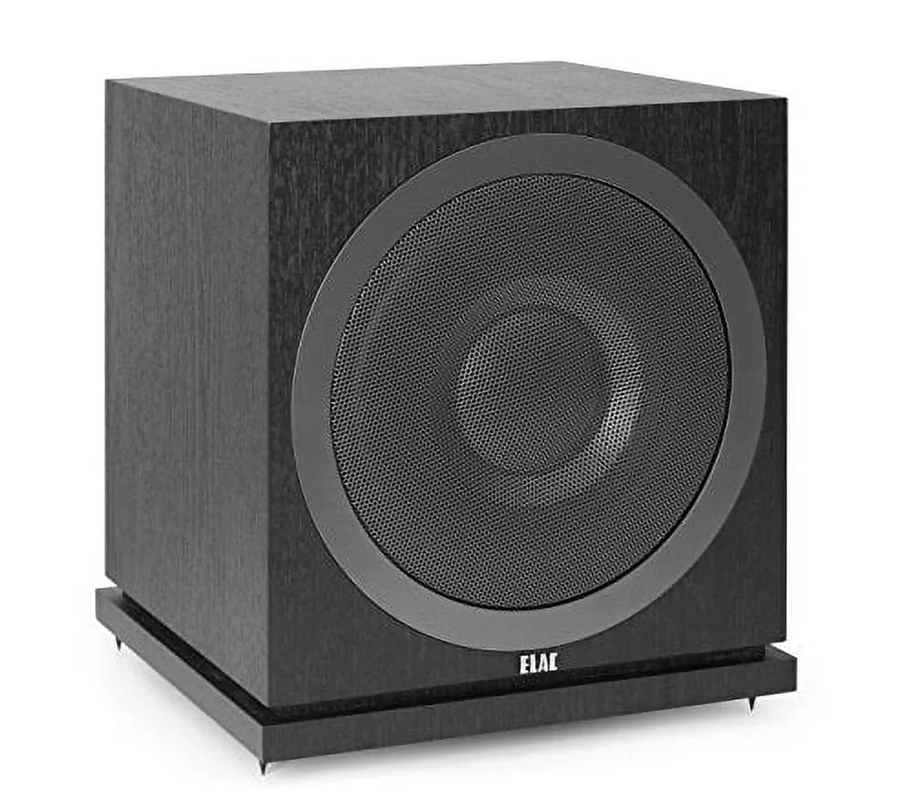 Debut 2.0  400 Watt Powered Subwoofer, Black